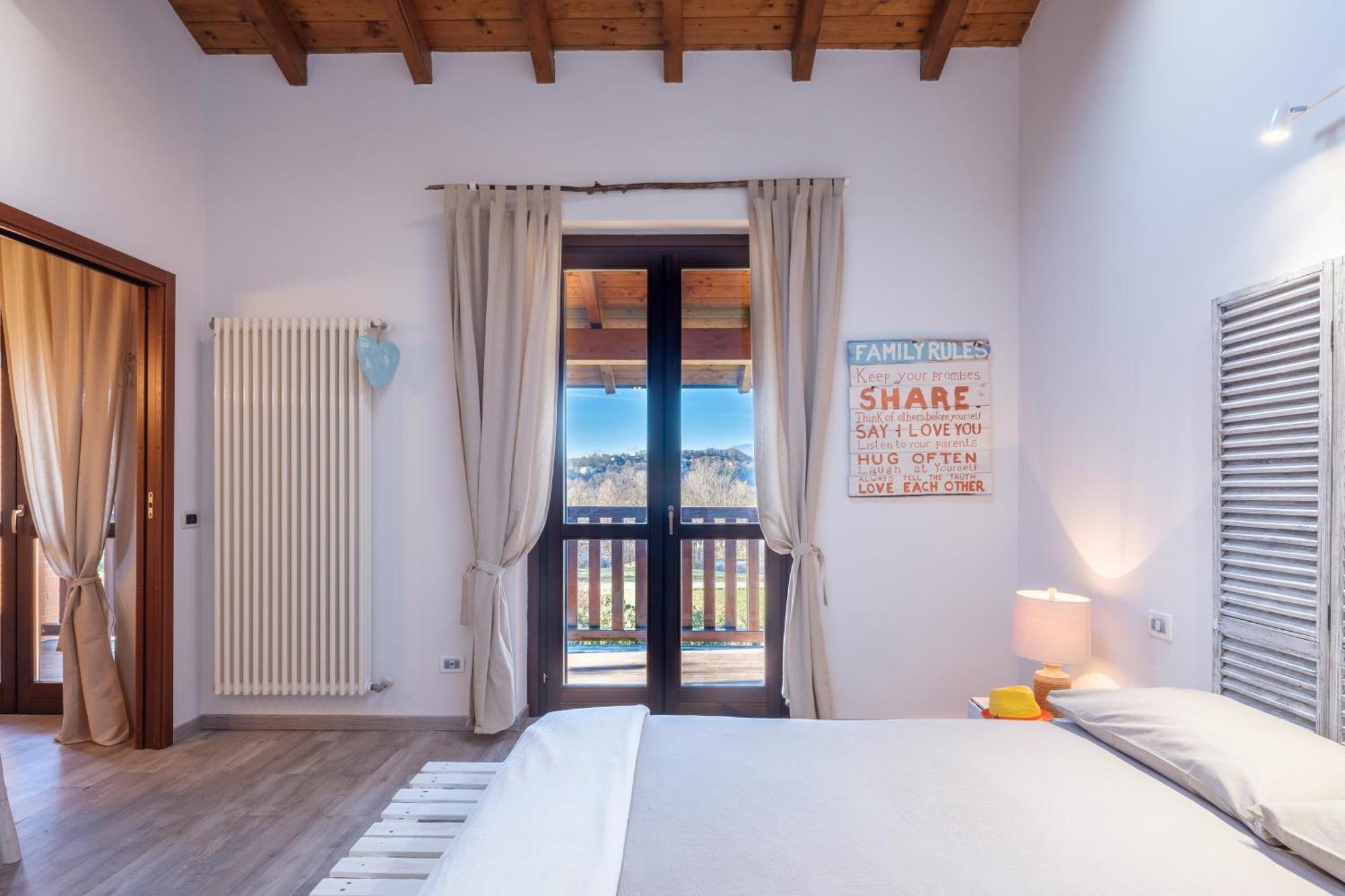 La Luna Nel Lago Lake View Garden - Happy Rentals Ispra Kültér fotó